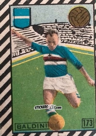 Figurina Baldini - Tuttocalcio Campionato 1948-1949 Serie A
 n. 173 - CICOGNA
