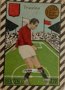 Figurina Begni - Tuttocalcio Campionato 1948-1949 Serie A
 n. 220 - CICOGNA
