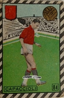 Figurina Capaccioli - Tuttocalcio Campionato 1948-1949 Serie A
 n. 84 - CICOGNA

