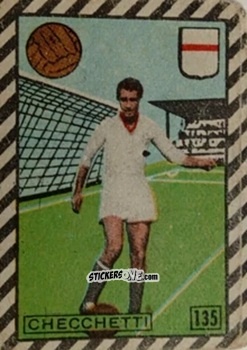 Figurina Checchetti - Tuttocalcio Campionato 1948-1949 Serie A
 n. 135 - CICOGNA
