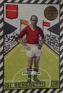 Cromo Di Benedetti - Tuttocalcio Campionato 1948-1949 Serie A
 n. 20 - CICOGNA
