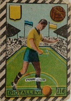 Sticker Diottalevi - Tuttocalcio Campionato 1948-1949 Serie A
 n. 114 - CICOGNA
