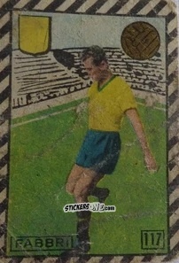 Sticker Fabbri - Tuttocalcio Campionato 1948-1949 Serie A
 n. 117 - CICOGNA
