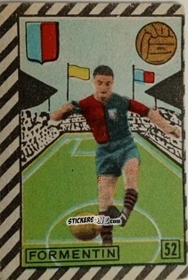 Cromo Formentin - Tuttocalcio Campionato 1948-1949 Serie A
 n. 52 - CICOGNA
