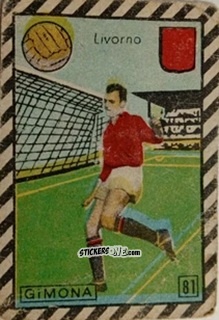 Figurina Gimona - Tuttocalcio Campionato 1948-1949 Serie A
 n. 81 - CICOGNA
