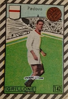 Figurina Grillone - Tuttocalcio Campionato 1948-1949 Serie A
 n. 142 - CICOGNA
