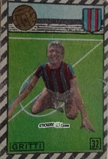 Figurina Gritti - Tuttocalcio Campionato 1948-1949 Serie A
 n. 32 - CICOGNA
