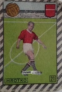 Figurina Hrotko - Tuttocalcio Campionato 1948-1949 Serie A
 n. 21 - CICOGNA

