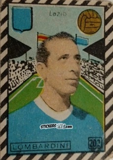 Figurina Lombardini - Tuttocalcio Campionato 1948-1949 Serie A
 n. 202 - CICOGNA
