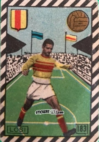 Sticker Losi - Tuttocalcio Campionato 1948-1949 Serie A
 n. 183 - CICOGNA
