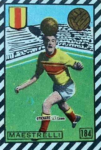 Figurina Maestrelli - Tuttocalcio Campionato 1948-1949 Serie A
 n. 184 - CICOGNA
