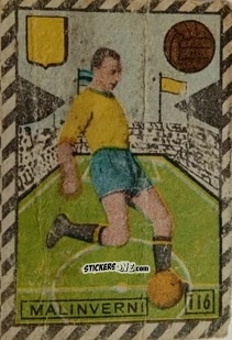 Sticker Malinverni - Tuttocalcio Campionato 1948-1949 Serie A
 n. 116 - CICOGNA
