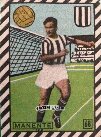Sticker Manente - Tuttocalcio Campionato 1948-1949 Serie A
 n. 68 - CICOGNA
