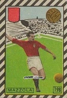 Figurina Mazzola - Tuttocalcio Campionato 1948-1949 Serie A
 n. 198 - CICOGNA
