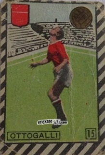 Sticker Ottogalli - Tuttocalcio Campionato 1948-1949 Serie A
 n. 15 - CICOGNA

