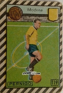 Sticker Pernigo - Tuttocalcio Campionato 1948-1949 Serie A
 n. 119 - CICOGNA
