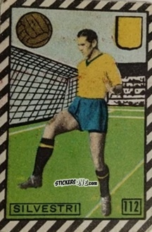 Sticker Silvestri - Tuttocalcio Campionato 1948-1949 Serie A
 n. 112 - CICOGNA
