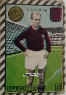 Cromo Sperotto - Tuttocalcio Campionato 1948-1949 Serie A
 n. 43 - CICOGNA

