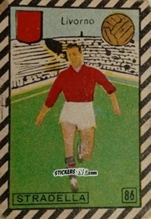Figurina Stradella - Tuttocalcio Campionato 1948-1949 Serie A
 n. 86 - CICOGNA
