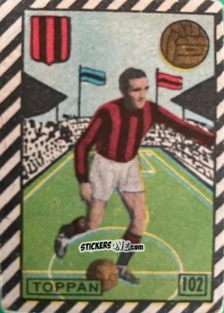 Figurina Toppan - Tuttocalcio Campionato 1948-1949 Serie A
 n. 102 - CICOGNA
