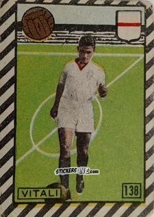 Figurina Vitali - Tuttocalcio Campionato 1948-1949 Serie A
 n. 138 - CICOGNA
