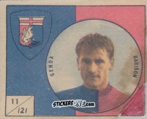 Sticker Barison - Figurine Calcio 1958-1959
 n. 121 - V.A.V.

