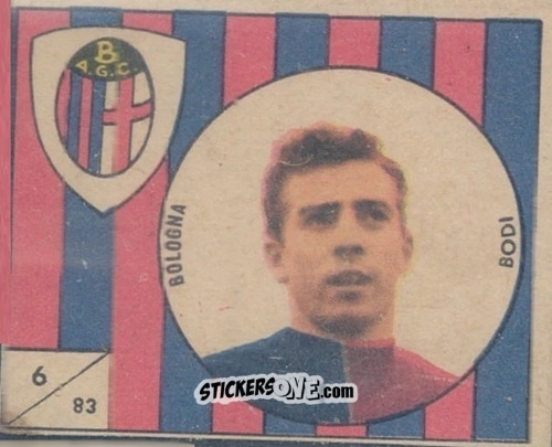 Sticker Bodi - Figurine Calcio 1958-1959
 n. 83 - V.A.V.

