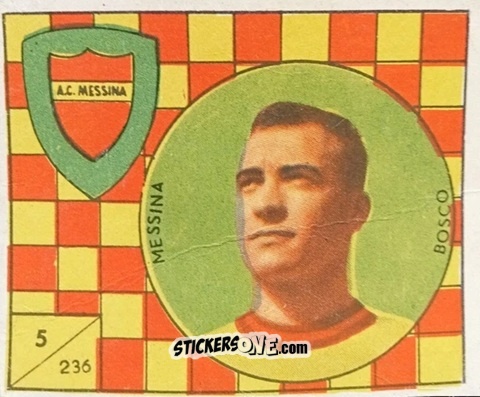 Sticker Bosco - Figurine Calcio 1958-1959
 n. 236 - V.A.V.
