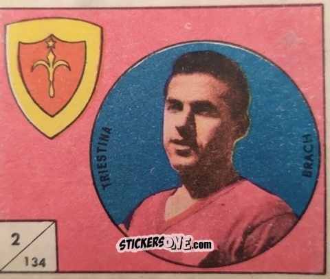 Sticker Brach - Figurine Calcio 1958-1959
 n. 134 - V.A.V.
