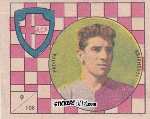 Sticker Brighenti - Figurine Calcio 1958-1959
 n. 108 - V.A.V.
