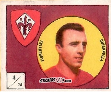 Figurina Chiappella - Figurine Calcio 1958-1959
 n. 15 - V.A.V.
