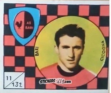 Sticker Cicogna - Figurine Calcio 1958-1959
 n. 132 - V.A.V.
