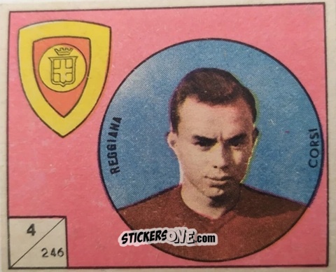 Sticker Corsi - Figurine Calcio 1958-1959
 n. 246 - V.A.V.
