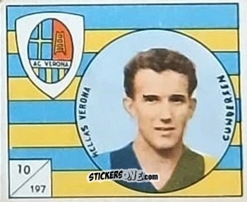 Sticker Cundersen - Figurine Calcio 1958-1959
 n. 197 - V.A.V.
