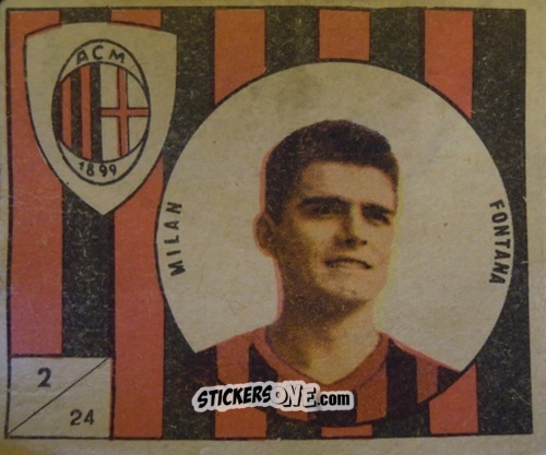 Sticker Fontana - Figurine Calcio 1958-1959
 n. 24 - V.A.V.
