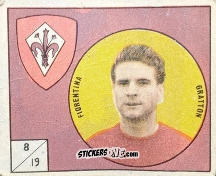 Sticker Gratton - Figurine Calcio 1958-1959
 n. 19 - V.A.V.
