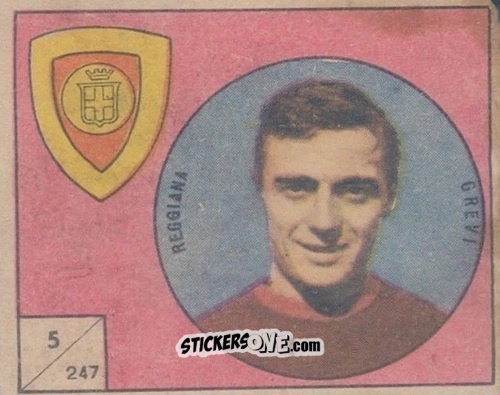Sticker Grevi - Figurine Calcio 1958-1959
 n. 247 - V.A.V.
