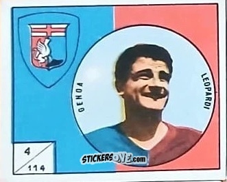 Sticker Leopardi - Figurine Calcio 1958-1959
 n. 114 - V.A.V.
