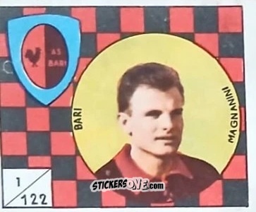 Sticker Magnanni - Figurine Calcio 1958-1959
 n. 122 - V.A.V.

