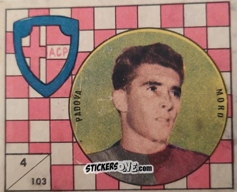 Sticker Moro - Figurine Calcio 1958-1959
 n. 103 - V.A.V.
