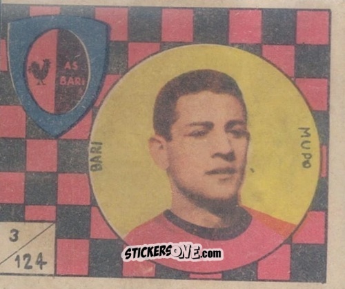 Sticker Mupo - Figurine Calcio 1958-1959
 n. 124 - V.A.V.
