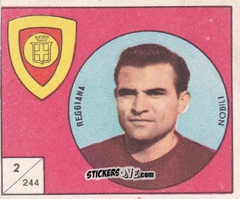 Sticker Nobili - Figurine Calcio 1958-1959
 n. 244 - V.A.V.
