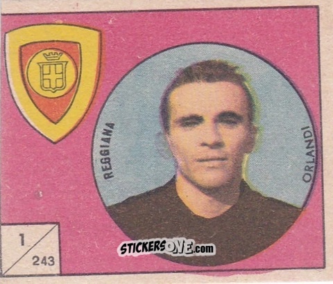 Sticker Orlandi - Figurine Calcio 1958-1959
 n. 243 - V.A.V.
