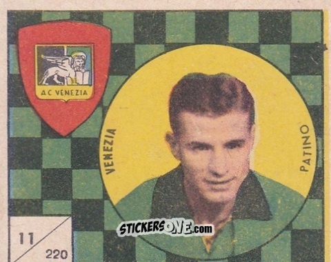 Sticker Patino - Figurine Calcio 1958-1959
 n. 220 - V.A.V.
