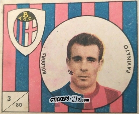 Sticker Pavinato - Figurine Calcio 1958-1959
 n. 80 - V.A.V.
