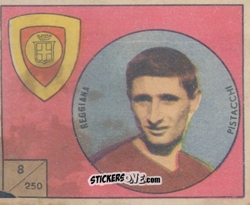 Sticker Pistacchi - Figurine Calcio 1958-1959
 n. 250 - V.A.V.
