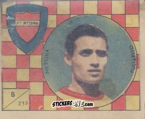 Sticker Puliafito - Figurine Calcio 1958-1959
 n. 239 - V.A.V.
