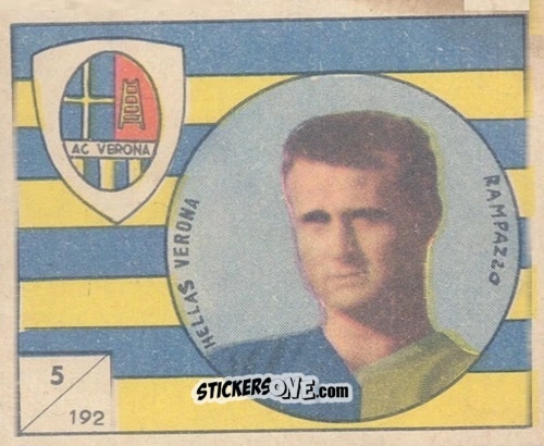 Sticker Rampazzo - Figurine Calcio 1958-1959
 n. 192 - V.A.V.
