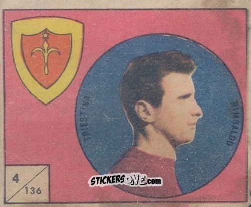 Sticker Rimbaldo - Figurine Calcio 1958-1959
 n. 136 - V.A.V.
