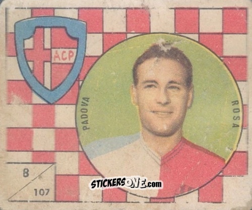 Sticker Rosa - Figurine Calcio 1958-1959
 n. 107 - V.A.V.
